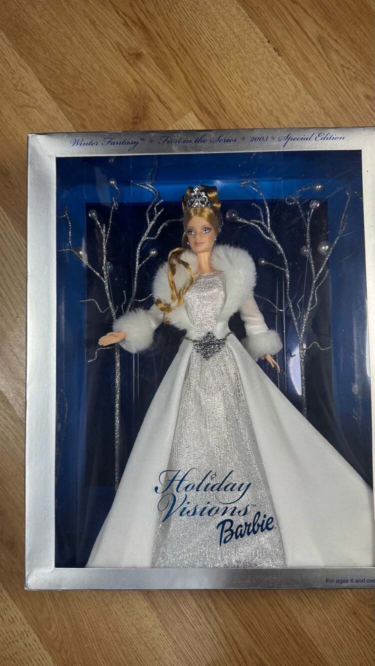 Holiday Barbie Winter Fantasy First in the Series 2003 Special Edition Doll